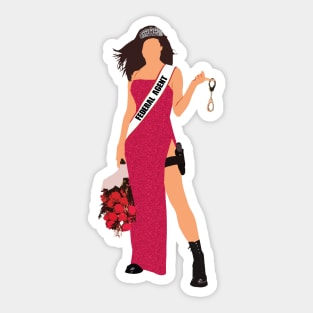 Miss Congeniality Federal Agent Gracie Hart Movie Sticker